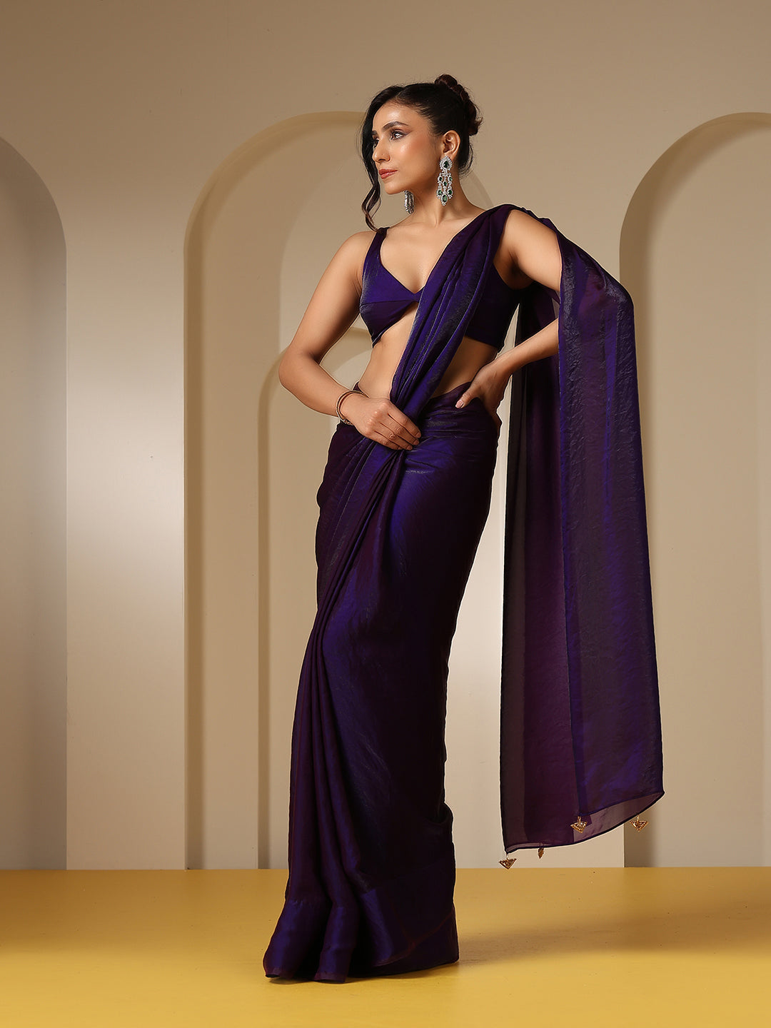 Office Diwali party sarees you can wear from desk to dinner