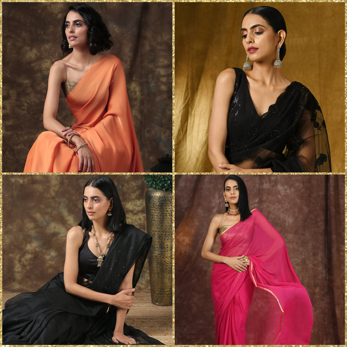 types of clothes material in saree