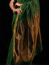 Green & Bronze Cotton Silk Saree with Blouse Fabric