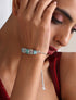 Aqua American Diamond Bracelet