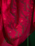 Authentic Aishwarya Pink Jamdani Cotton Saree
