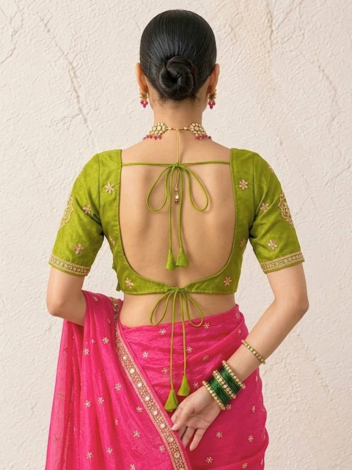 Lime Aangi Blouse