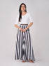Women's ComfortEase 4-Way Stretch White Short Sleeve Blouse