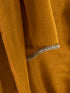 Brushed Bronze Organza Saree with Diamond Lace & Self Blouse Fabric