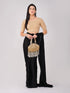 Women's ComfortEase 4-Way Stretch Nude Short Sleeve Blouse