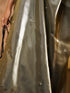 Pre-Draped 1-Minute Liquid Gold Organza Saree with Big Diamonds and Blouse Fabric