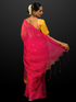 Rani Sequin Cotton Saree With Self Blouse Fabric