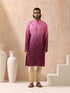 Mens Ombre Shades of Pink Kurta