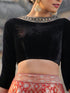 Regent Black Velvet Blouse