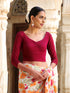 Ruby Red Stretchy Blouse