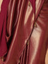 Wine Gold Chiffon Saree