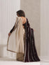 Alchemist Gold Soft Tissue Banarasi Saree with Lace with Velvet Blouse Fabric