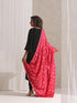Fuchsia Bird Jacquard Dupatta
