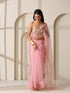 Pink Cloud Organza Saree