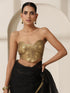Gold Corset Blouse