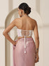 Irridescent Sequin Corset Blouse