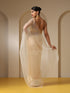 Morning Dew Organza Cloud Saree