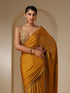 Blue Phoenix Dual Shade Chiffon Saree with Self Blouse Fabric