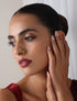 Green Color Kundan Nose Pin