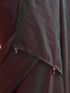 Blue Maroon Dual Shade Chiffon Saree with Pendants
