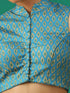 Ikat Printed Back Eye Blouse