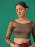Cocoa Shine Stretchy Blouse