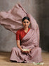 Hazel Silk Blend Handloom Saree