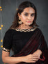 Velvet Black Blouse