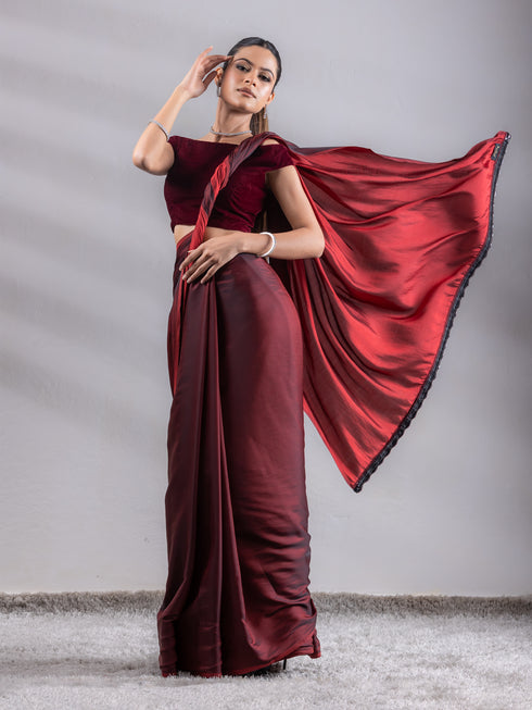 Rosewood Saree