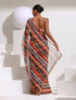 Metropolitan Chiffon Saree with Hanging Gold Lace and Self Blouse Fabric