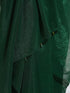 Grass is Greener Chiffon Shimmer Saree with Beads and Blouse Fabric