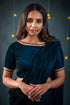 Velvet Blue Blouse