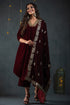 Velvet Rosewood Shawl