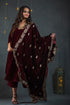 Velvet Rosewood Shawl