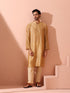 Comfort Gold Kurta with Star Buttons