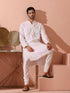 Irridecent Sequin Kurta with Hidden Placket