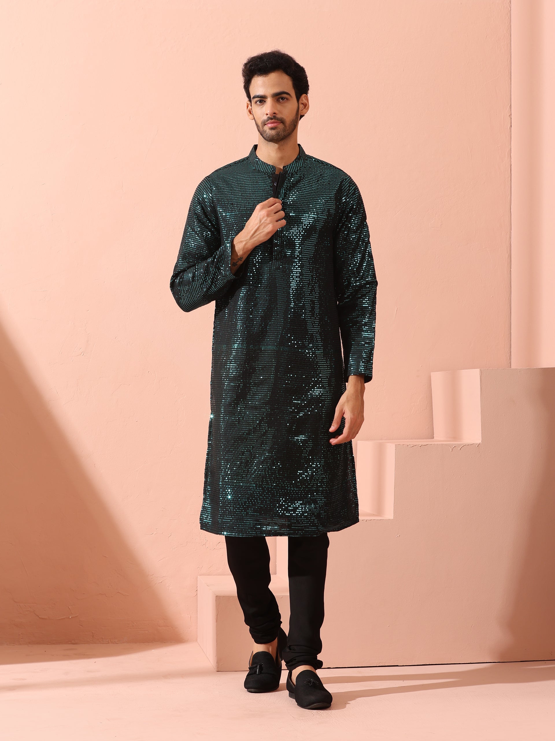 Black Cotton Pant Style Pyjama