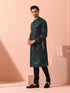 Rama Sequin Kurta with Hidden Placket