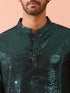 Rama Sequin Kurta with Hidden Placket