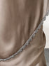 Burning Sand Butter Chiffon Saree with Embroidered Blouse Fabric