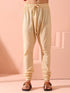 Cream Cotton Churidar Pyjama