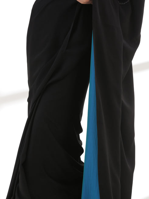 Sapphire Black Surprise Saree