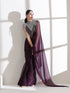 Cape - Silver Grey Beaded Diagonal Cape
