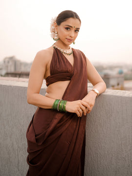 Is Velvet really difficult to wear?  What is so special about Velvet Sarees?