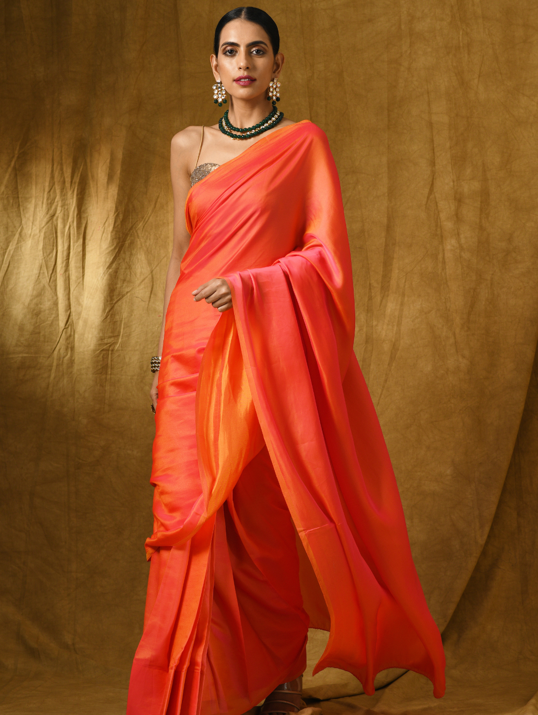 The Perfect Saree Fabrics for Every Indian Body Type