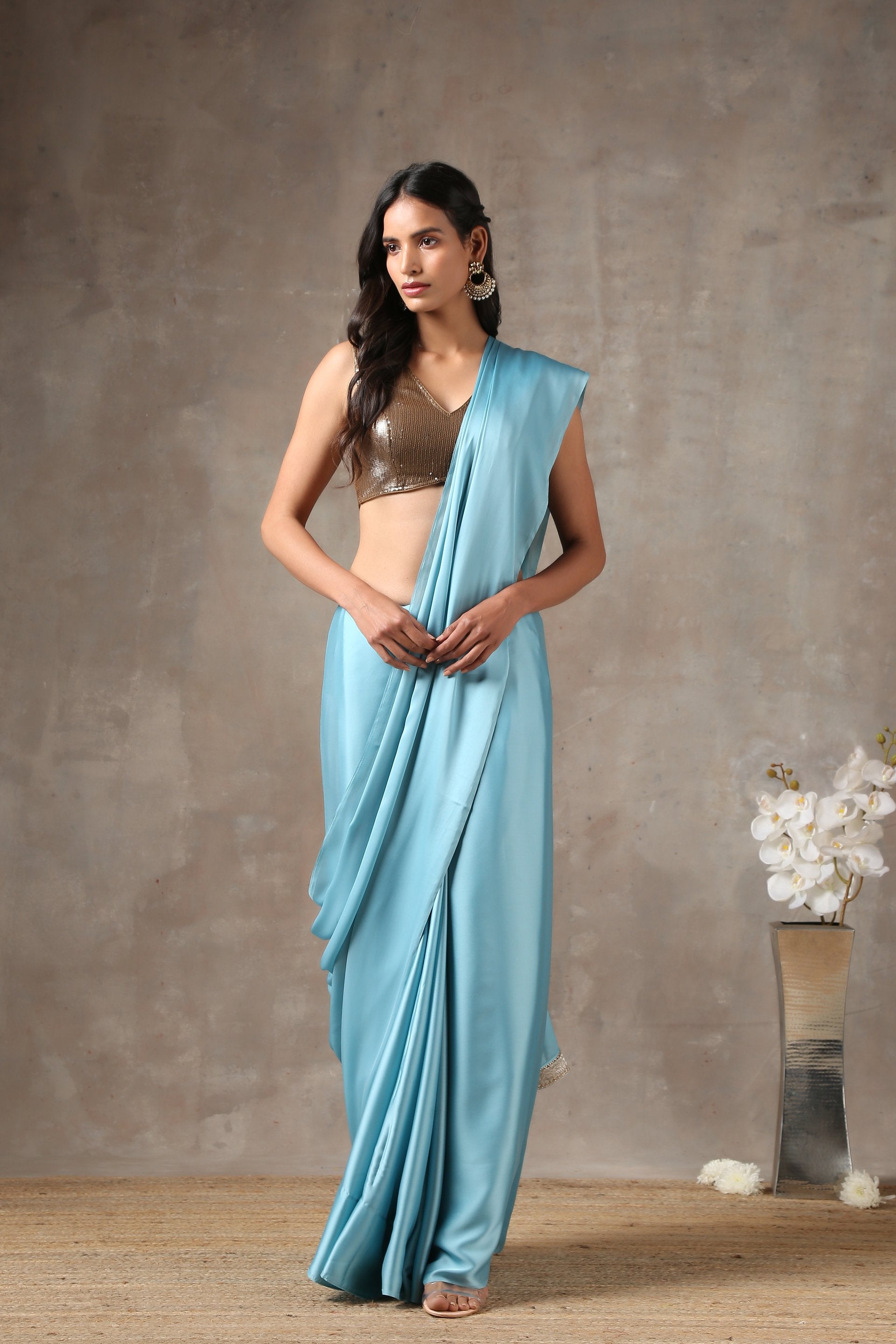 4 Secrets For Looking Slim In Saree Without Losing Any Weight!, by Big  bindi