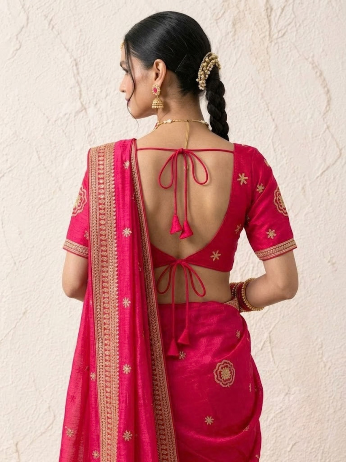 Fuschia Aangi Blouse