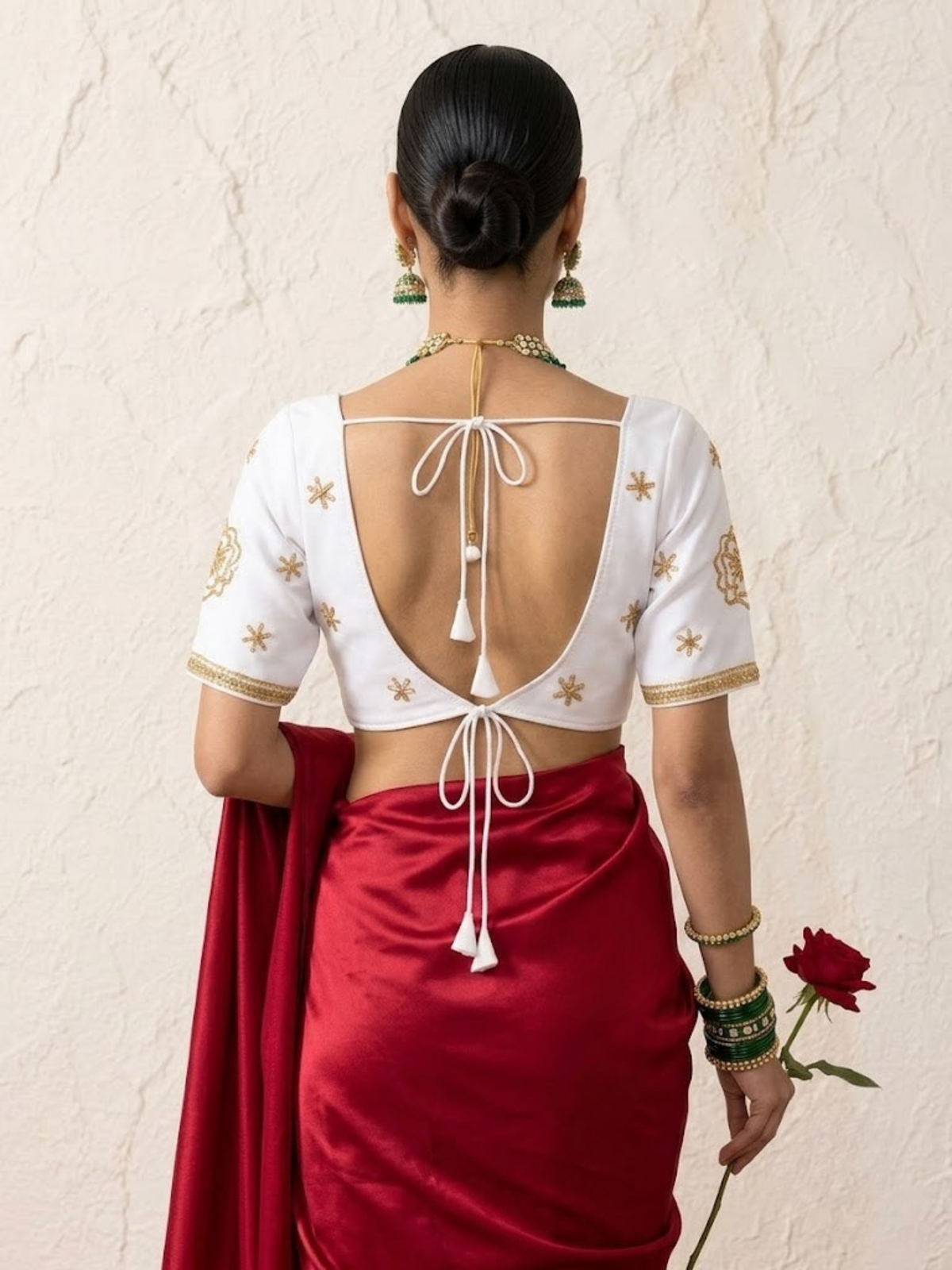 White Aangi Blouse