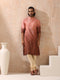 Mens Ombre Shades of Brown Kurta