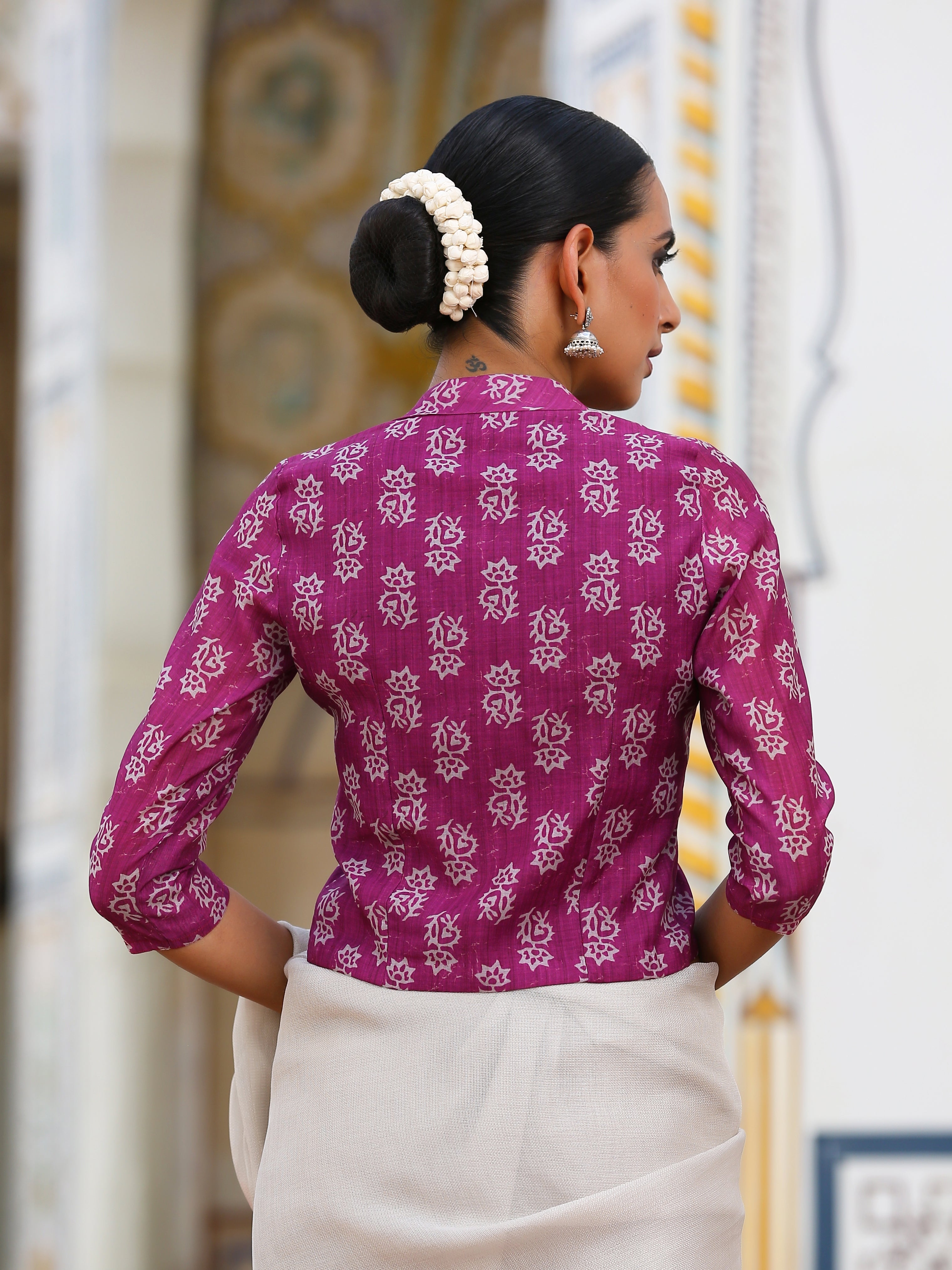 Mulberry Flower Blouse
